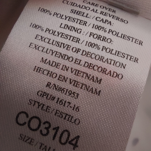 JONA MICHELLE DOT RUFFLE TIE BACK GIRLS FORMAL DRESS - Picture 6 of 8